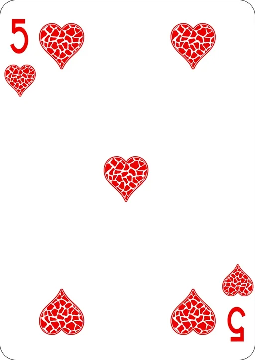 Five of Hearts